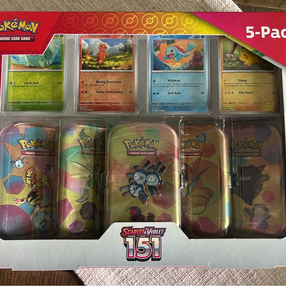 Pokemon TCG Scarlet & Violet Mini Tin Set